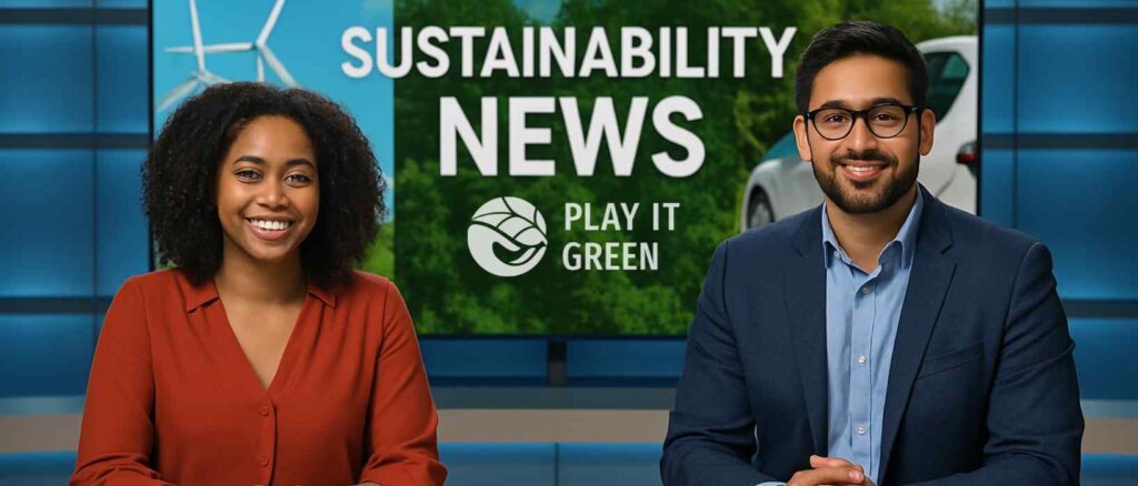 Sustainability News for April 28th Header