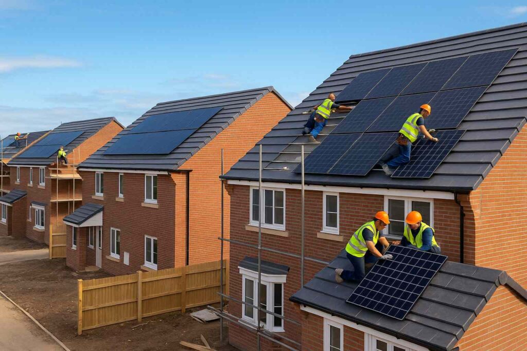 Sustainability News for 26th May Thanks to the current government, from 2027 all new homes will be built with solar installed