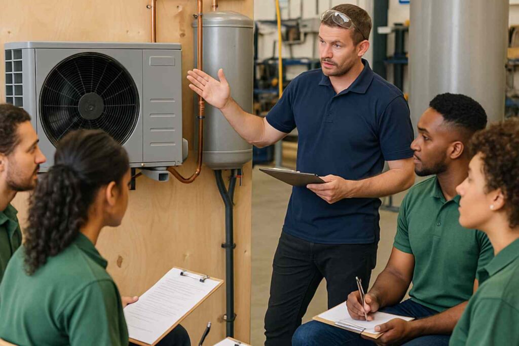 Sustainability News for 26th May The government is training and creating 18,000 new green jobs to meet the growing demand for heat pump installations