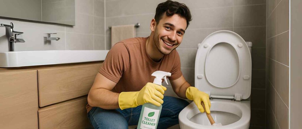 Sustainable Toilet Cleaner Header