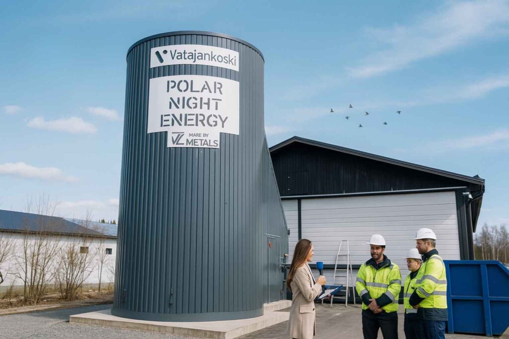 Top 5 Sustainability Innovations Polar Night Energy's sand battery in Finland is the world's largest and it's helping cut heating emissioins by 70 per cent