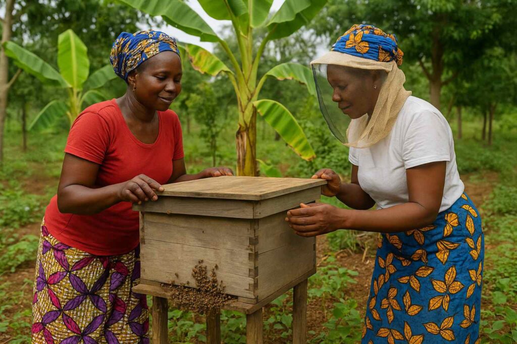 Nature Repair Report for July 2025 Revenue is not just derived from farming,honey from behives is part of the process