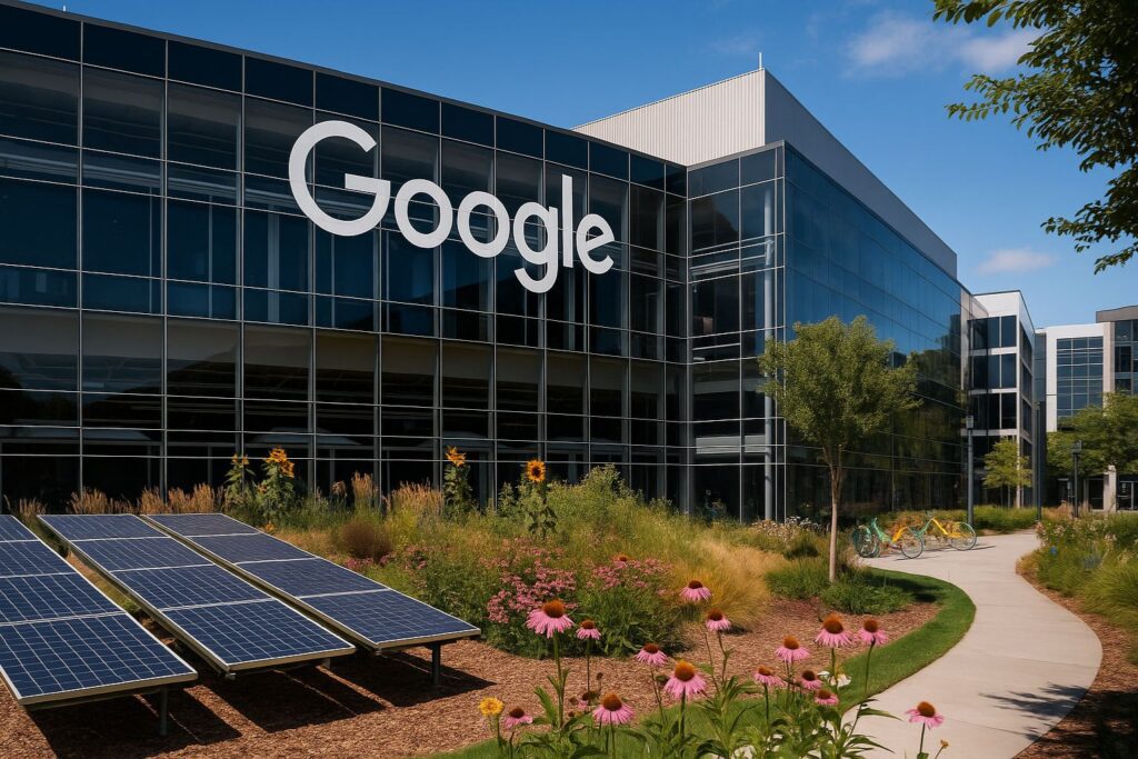 Sustainability News for 11th August In a great step forward google is investing in new battery tech to enable them to switch entirely to green energy, long term