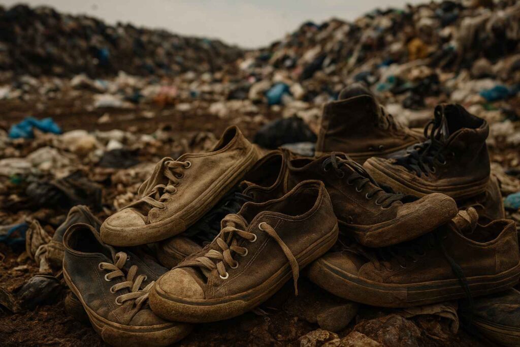 Eco-Friendly Trainers With over 20 billion pairs made every year, a huge number of these end up in landfill causing environmental issues
