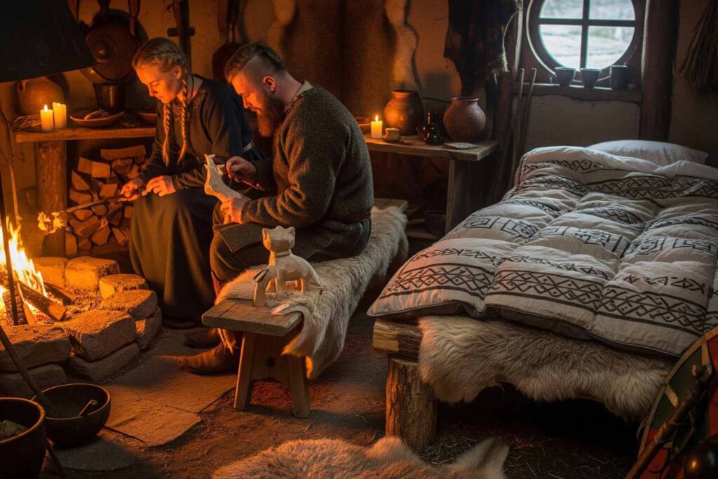 Eco-Friendly Duvets - The vikings were using down filled bedding similar to duvets as far back as 820 AD