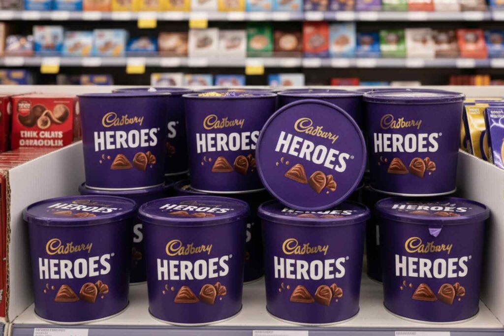 Sustainability News for 17th November - In a great move to reduce plastic, Cadbury is trialling a paper tub for its Heroes line of chocolates