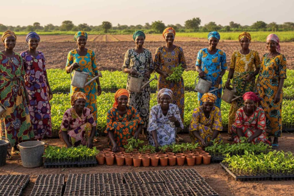 Nature Repair Report November 2025 - Women's co-operatives lie at the heart of the agroforestry revolution in Senegal