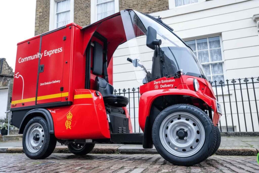 Sustainability News for Dec 8th - The Royal Mail has introduced 104 micro electric vehicles, replacing 52 vans saving over 200 tonnes of carbon