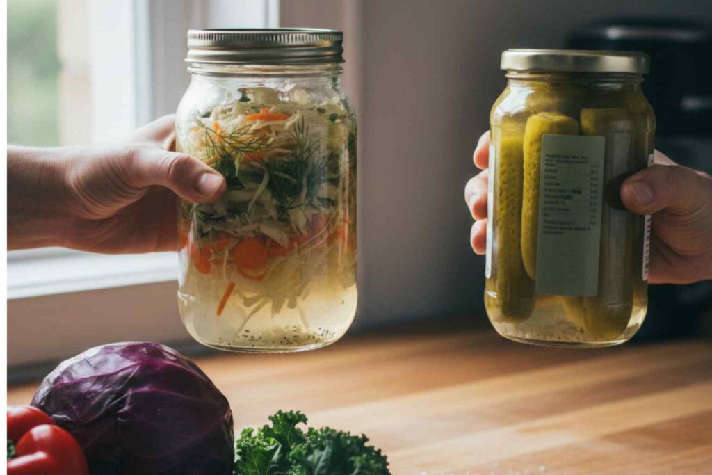 Sustainable Pickling - Home pickling includes three ingredients. Veg, salt and water - unlike store bought ones which are filled with all sorts of rubbish