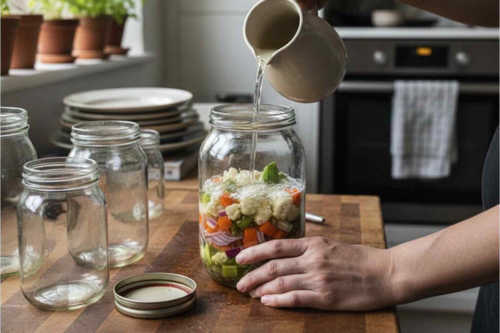 Sustainable Pickling - Pickling at home saves money and carbon and creates home made food that lasts and is far healthier for you