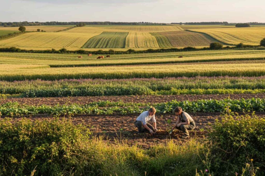 Top 3 Sustainability News Stories of 2025 - Supermarket giants Waitrose and M & S are investing in a big way in regenerative farming