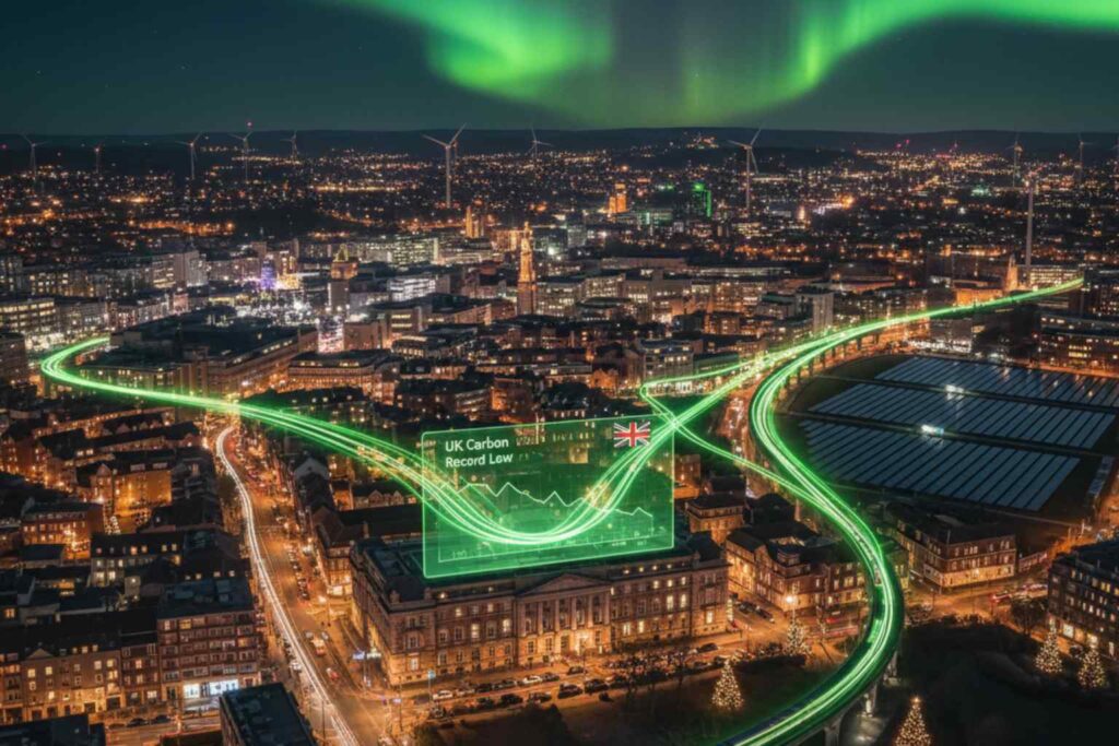 Sustainability News for January 19th - The UK electricity grid reached historic lows over Christmas 2025 due to conditions and businesses being closed