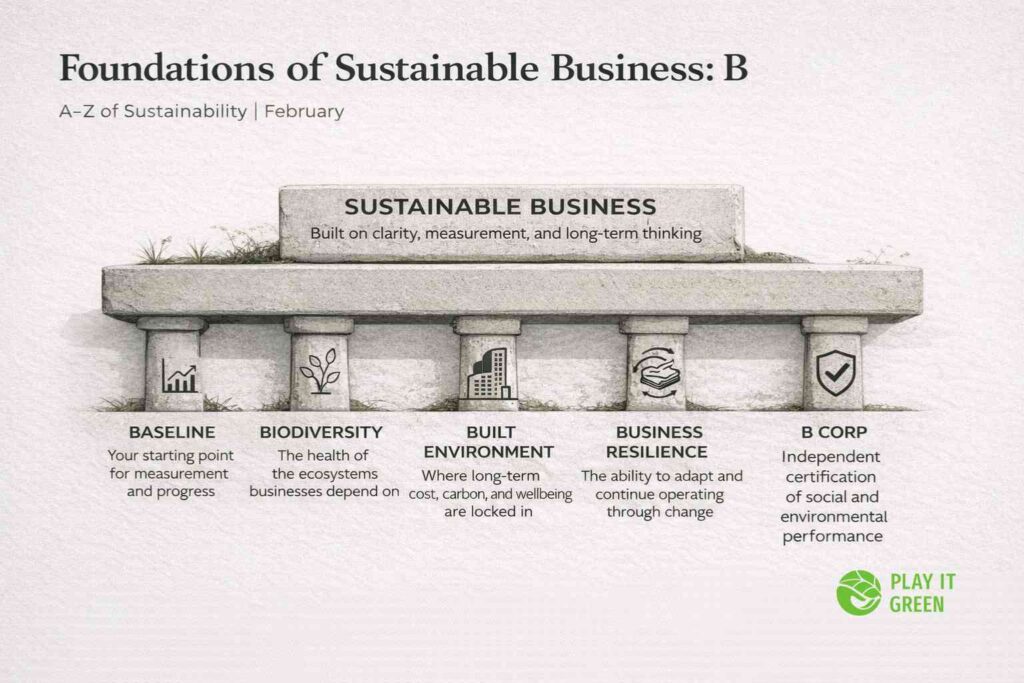 Sustainability Terms for Business