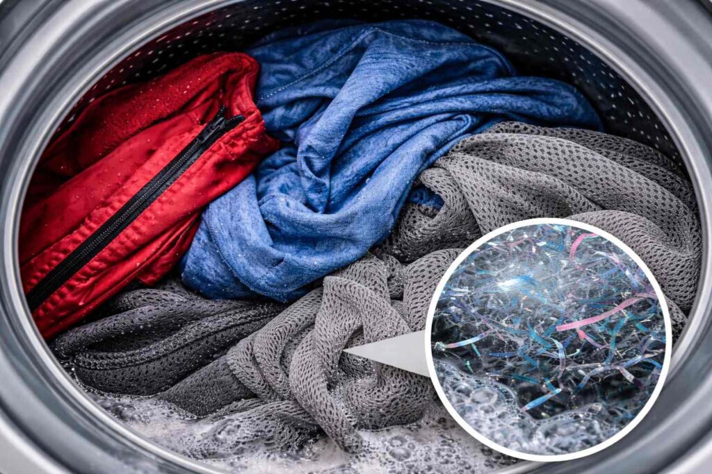 Sustainable Activewear Every time you wash your plastic based gym wear it can shed hundreds of thousands of microplastics into the environment