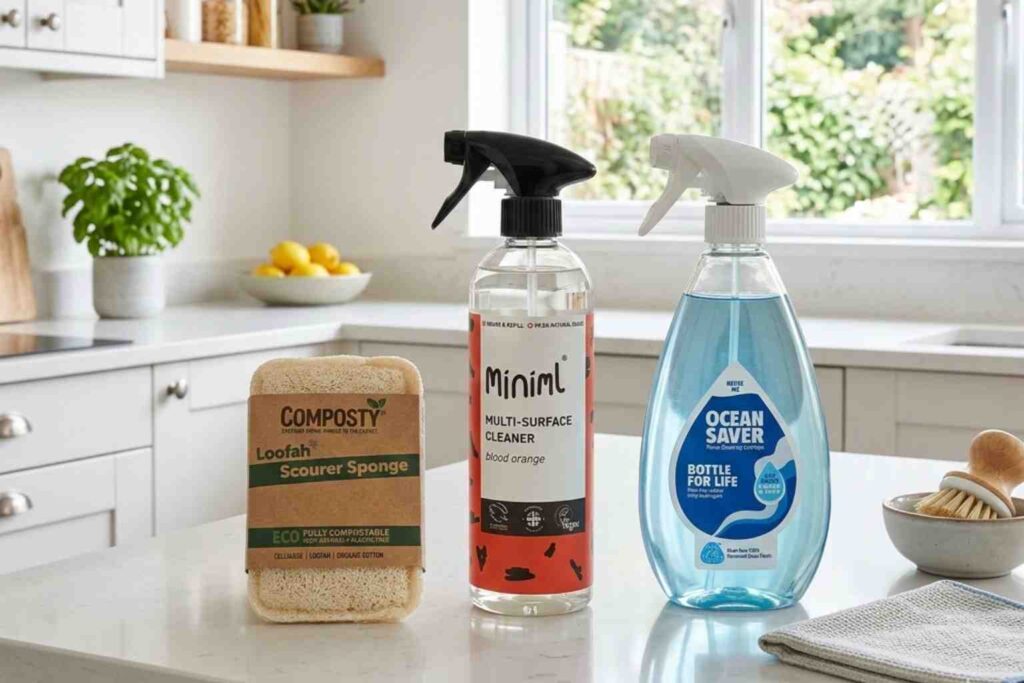 Eco Friendly Spring Cleaning By swapping out plastic wrapped cleaning products for refillables and compostables you can make a simple but positive impact