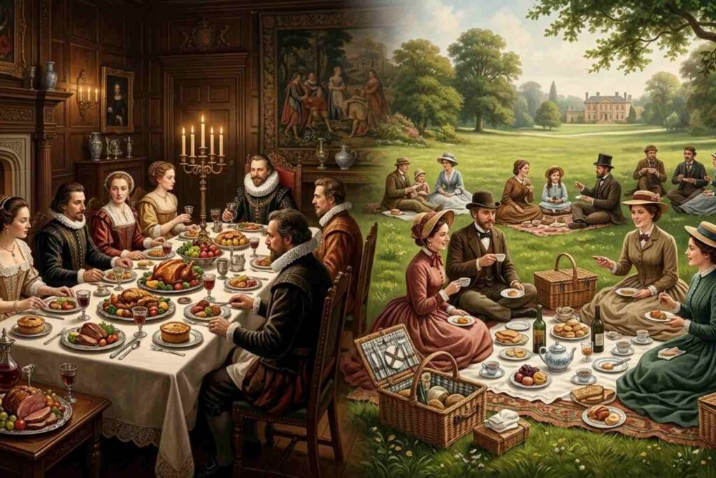 Sustainable Picnics - The first picnics were indoor meals where everyone contributed to the food, however they evolved into the outdoor gatherings we know today