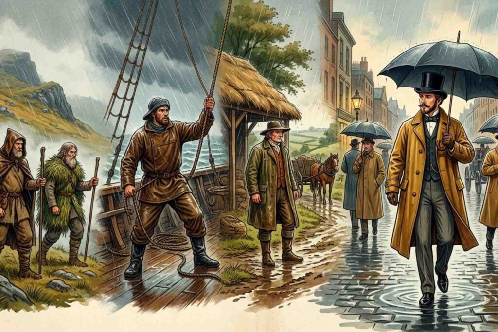 Sustainable Raincoats - Rain protection has been something human beings have relied on throughout history and raincoats have been a thing for a long time