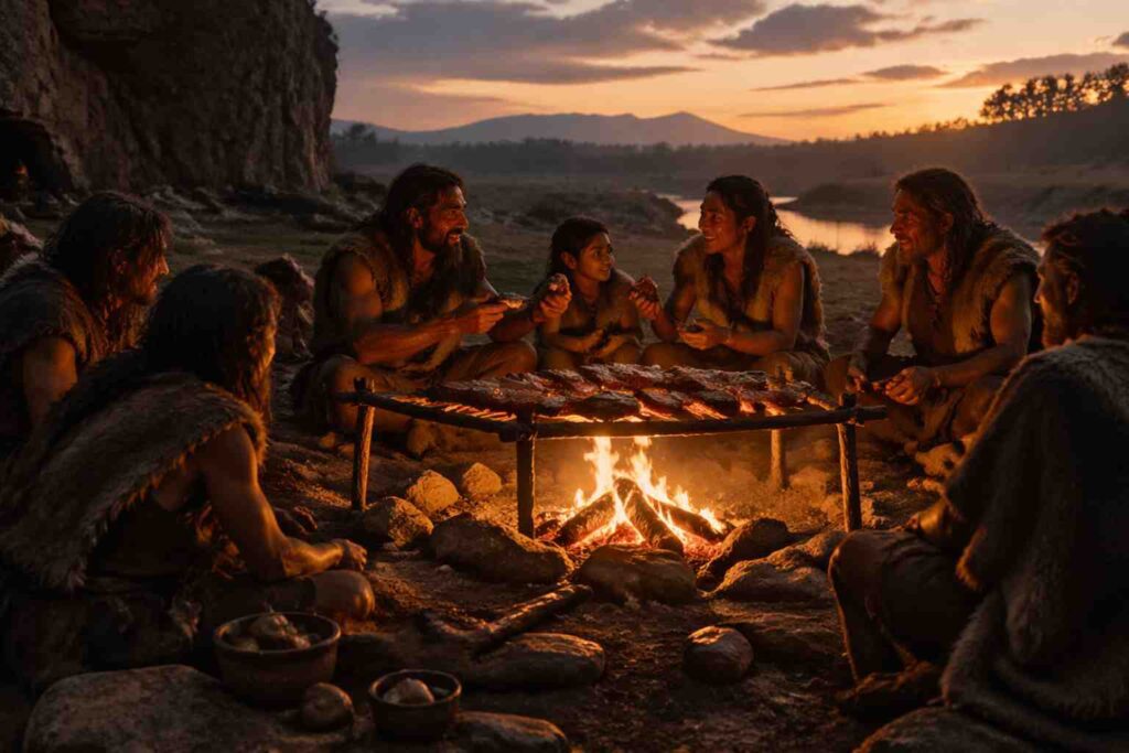 Eco-Friendly BBQ - Since people first hunted, cooking on a fire was a communal and social event that drew people together
