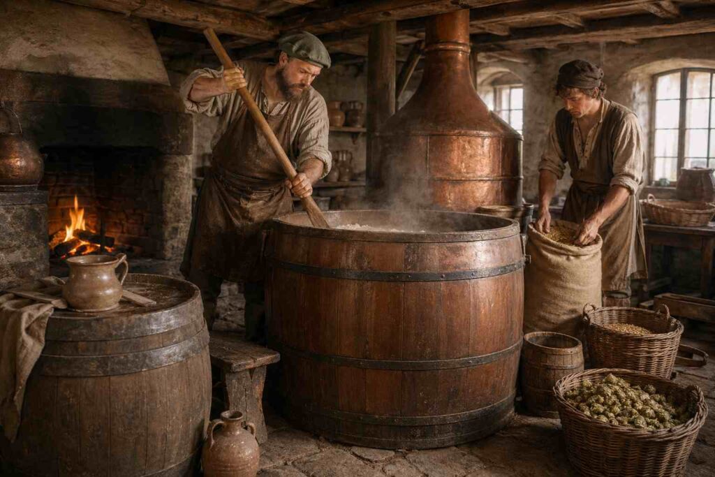 Eco-Friendly Beer - Believe it or not, it was in monastaries accross Europe that the process to make beer was perfected and remains very similar today