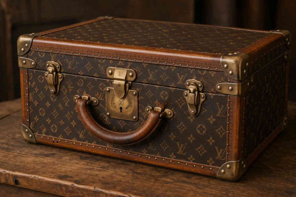 Louis Vuitton that introduced the flat-topped trunk to the French market in 1858