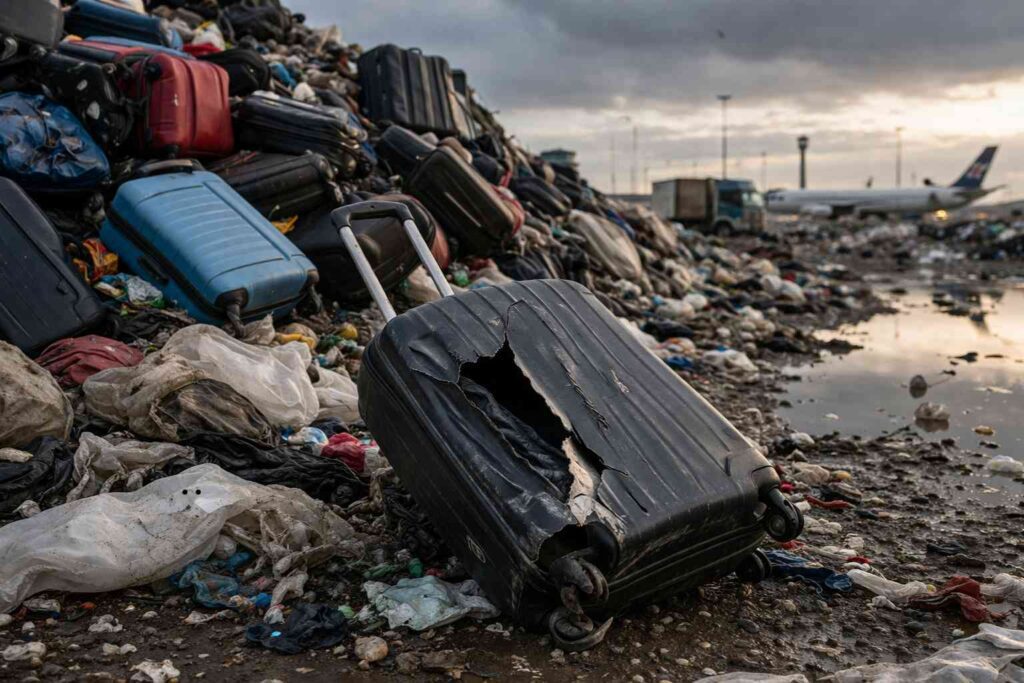Eco-Friendly Luggage - Luggage goes through so much on your travels and poorly made cheap versions simply don't last and end up in landfill