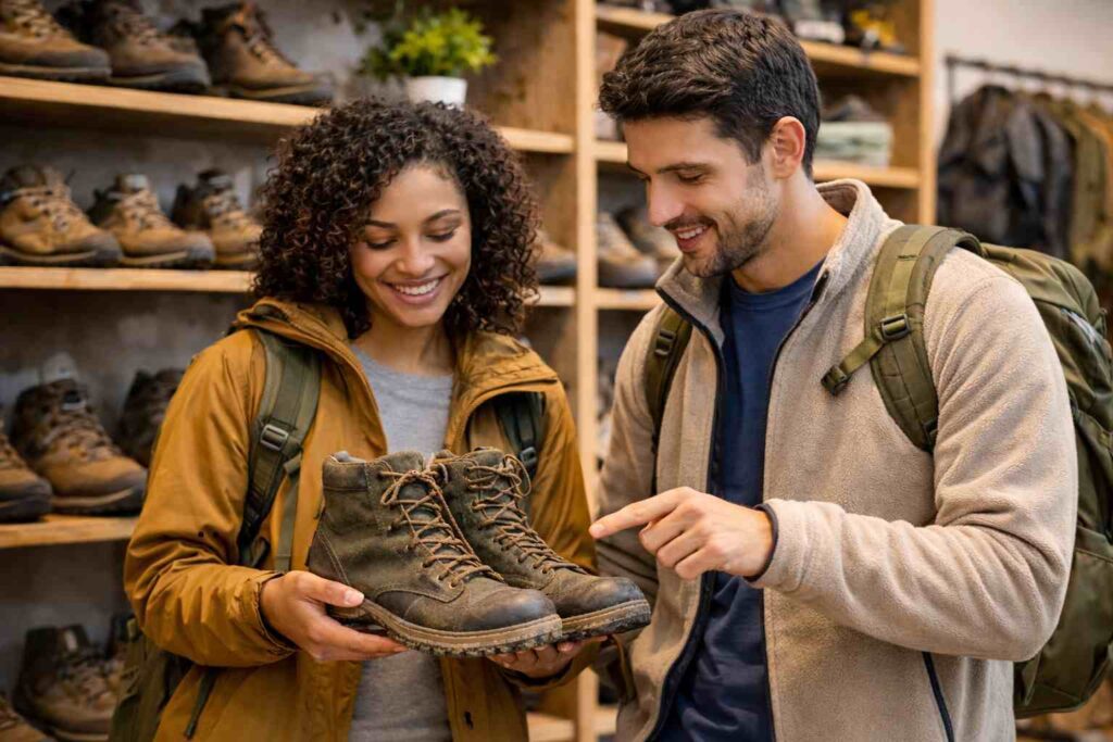 Eco-Friendly Walking Boots - Spending a bit more on a pair of boots that are well made and repairable saves money in the long term and helps you tread more lightly on the planet