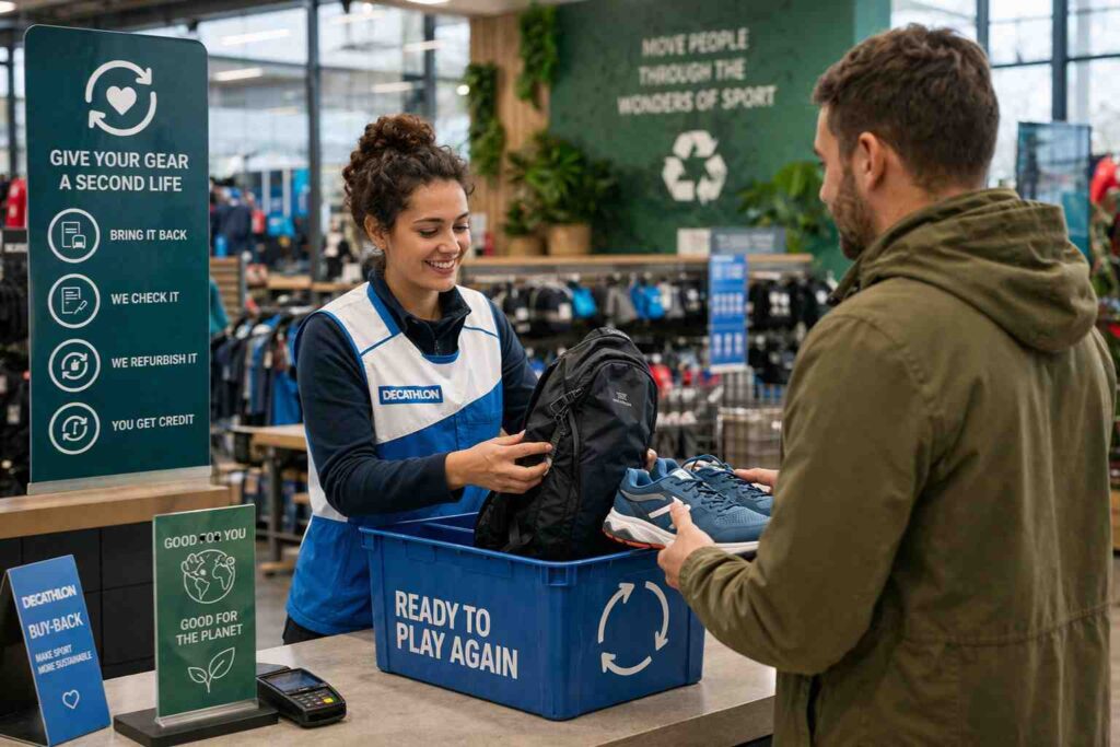 Sustainability News for April 27th Decathlon has improved and extended its BuyBack service to help stop millions of tons of items ending up in landfill
