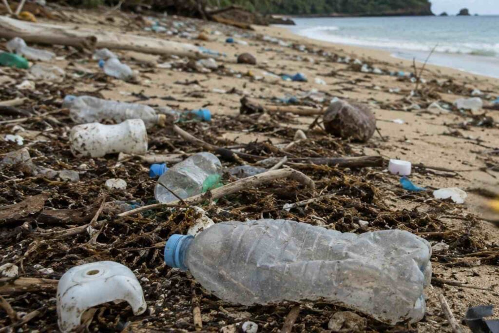 Eco-Friendly Water Bottles - Because plastic bottles last so long and are often not recycled, they can end up nearly anywhere on the planet