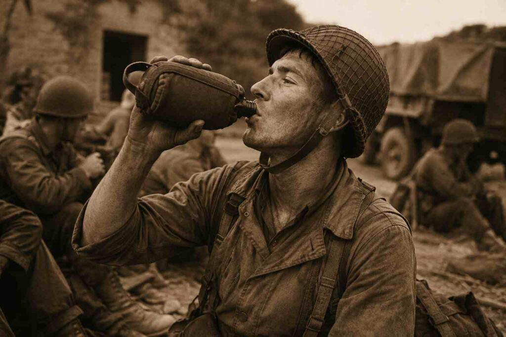 Eco-Friendly Water Bottles - Prior to mass plastic adoption, the stainless steel canteen became the water bottle of choice for military, travellers and anyone needing to carry water