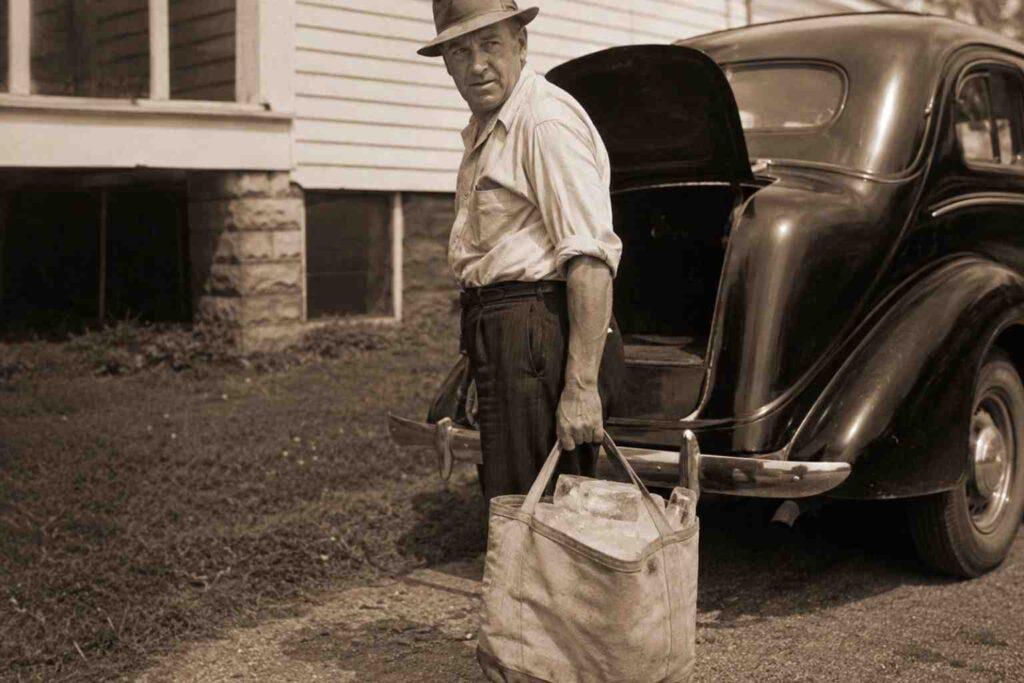 Eco-Friendly Tote Bags - The original tote bag in its recognisable form was first used in 1940s America to carry ice from the shop to the home ice box, used before freezers