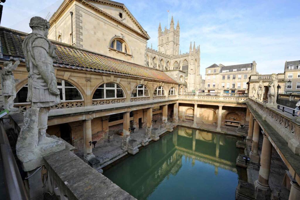 Planet-Friendly Deodorant - Roman baths were part of the culture and spread across the world, like this one in Bath, England