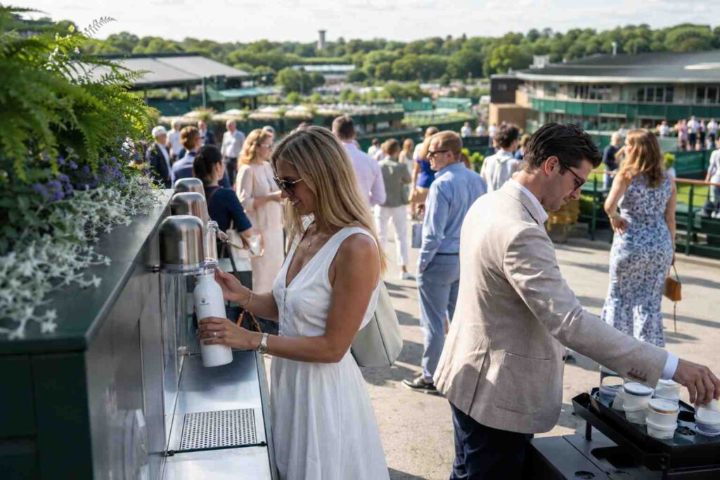 Sustainability News for July 13th - At this year's tournament, refill, reuse and deposit-return style ideas were placed in front of huge crowds