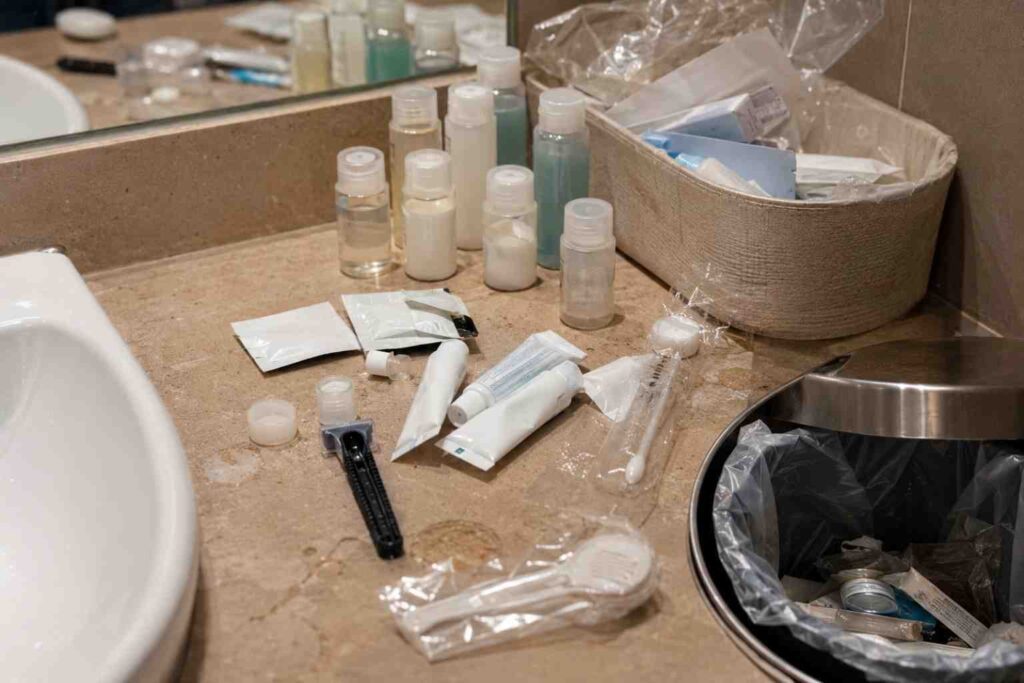Sustainable Travel Sustainable Travel Toiletries - Single use and dispsable hotel toiletries are a mini environmental disaster waiting to happen