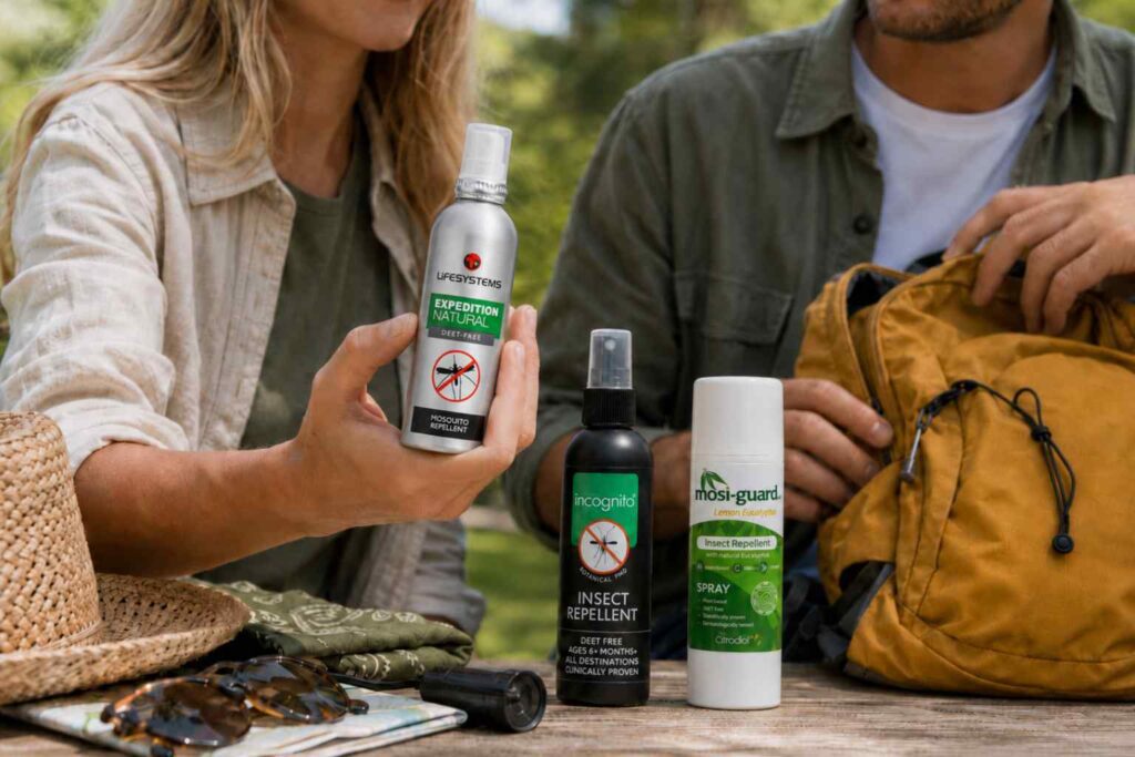 Eco-Friendly Insect Repellent – Look for clearly labelled and tested products that come in sustainable packaging, but never risk your health