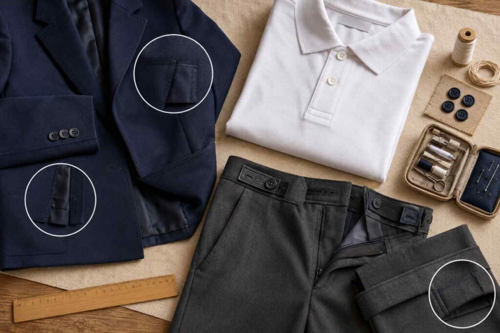 Eco-Friendly School Uniform - Look for well made uniform that has strong seams and hems so you save money in the long run with less replacements