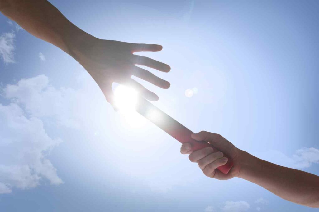 Every handover represents more than the next mile. Throughout JOGLE, runners are passing the baton from community to community, symbolising the support, teamwork and resilience that have always been at the heart of hospitality.