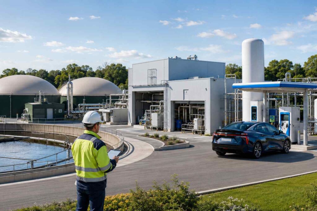 Sustainability News for August 3rd Header Hyundai has opened a South Korean plant producing 500kg of hydrogen per day from sewage sludge