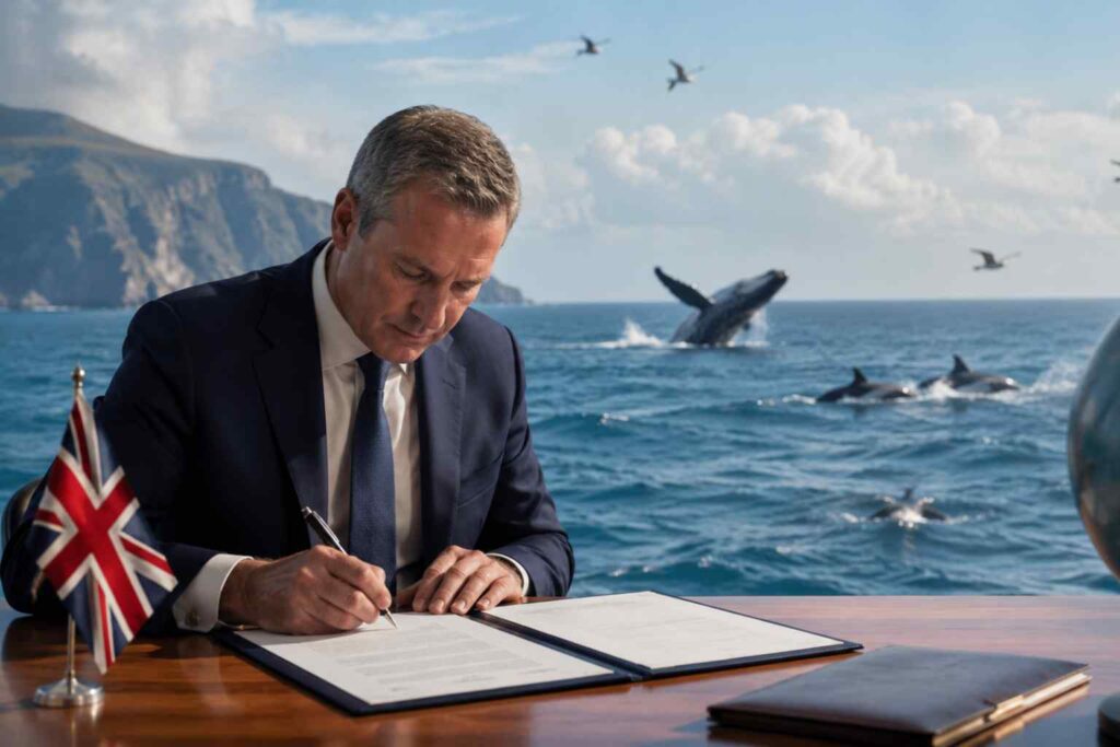 Sustainability News for August 3rd Header -The UK has formally ratified the High Seas Treaty, supporting stronger protection for marine biodiversity beyond national borders