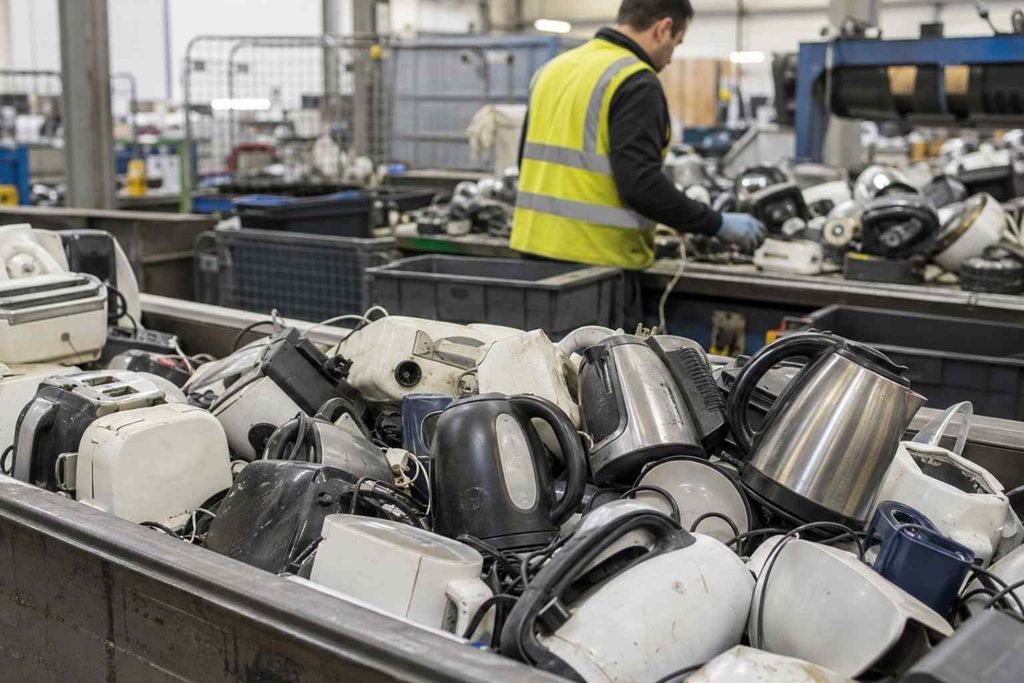 Eco-Friendly Kettles - Discarded kettles make up some of the tens of millions of tonnes of e-waste thrown away globally each year with less than a quarter recycled