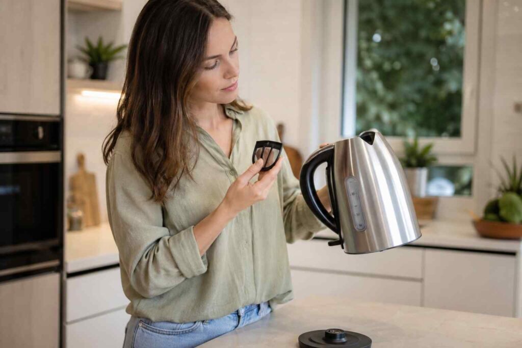 Eco-Friendly Kettles - Look for a kettle that is easily repairable, has a low filling level and shuts off as soon as the water has boiled