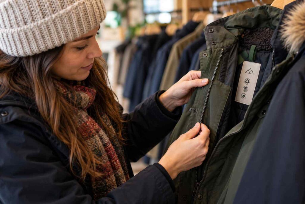 Ethical Winter Coats - Look for well made coats made from sustainable and recyclable materials that can be repaired easily and you won't go wrong