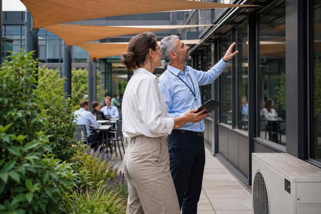 Sustainability News for September 14th - In a recent survery, sixty per cent of UK businesses have already invested in heat resilience or are considering spending money on it.