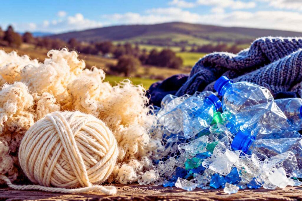 Sustainable Winter Hats - Hats made from polyester take many times longer to biodegrade than those made from natural materials plus they leach micro plastics